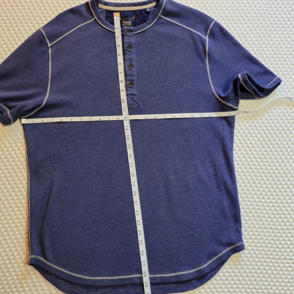 True Measure of a Man Short Sleeve Henley - Picture 2 of 12